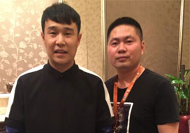 广州新航与明星合影